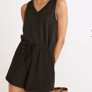 NWT Madewell MWL Drawstring Romper